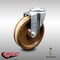 Service Caster 5 Inch SS High Temp Phenolic Wheel Swivel Bolt Hole Caster SCC-SSBH20S514-PHSHT - alternate 5